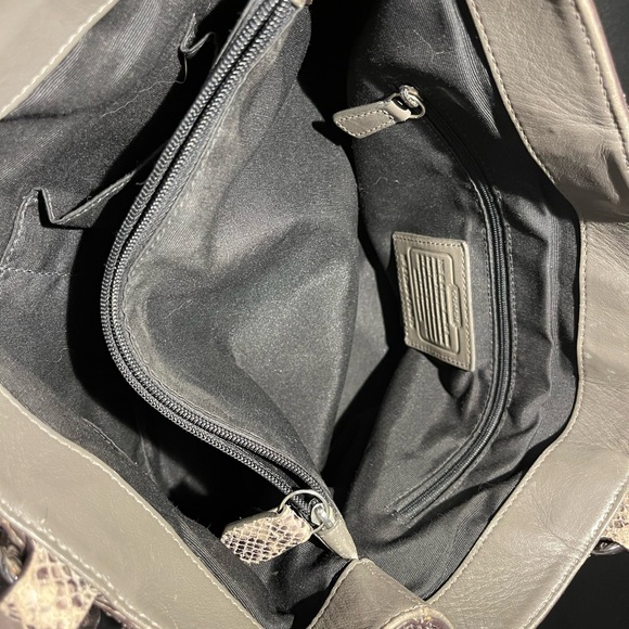 Coach Soho Python Embossed Exotic Faux Leather Bag - Picture 7 of 12